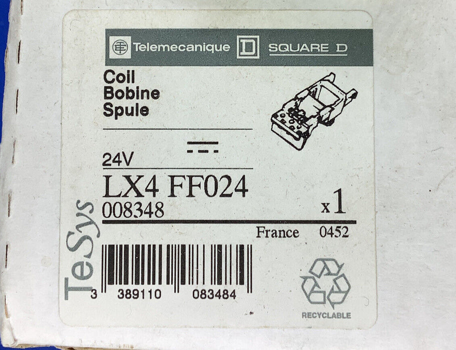 TELEMECANIQUE LX4 FF024 008348 COIL