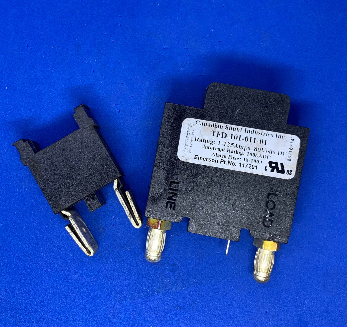 Canadian Shunt Telecom Fused Disconnect, TLS Or TPS Fuse - TFD-101-011