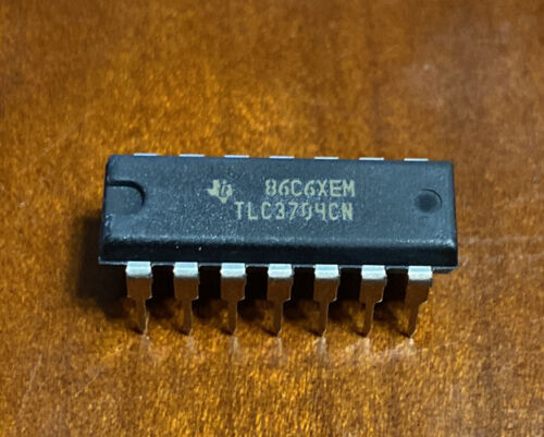 Ti Comparator 5pc Texas Instruments TI TLC3704CN Quad Comparator Dip-14