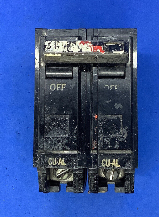 GE General Electric TQL2140 Plug On Circuit Breaker 40A 2P 120 240V TQ Ge General Electric Tql2140 Plug On Circuit Breaker 40a 2p 120 240v Tq