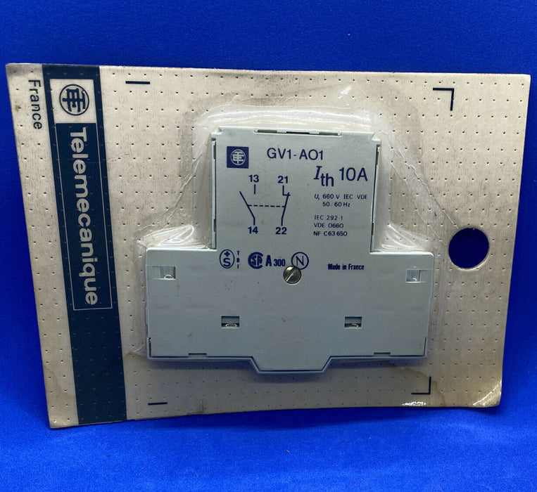 Telemechanique GV1-AO1 GV1 A01 Contact Block