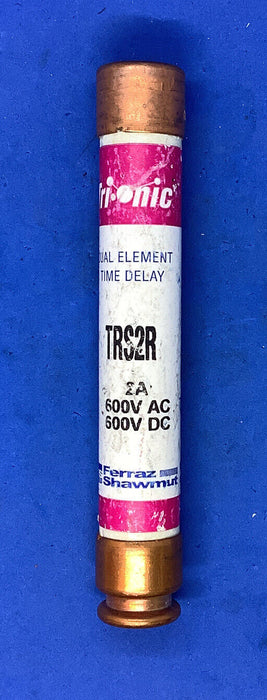 Mersen/Ferraz Shawmut Trs2r Fuse, Time Delay, 2A, Trs-R Series, 600V Ac, 600V