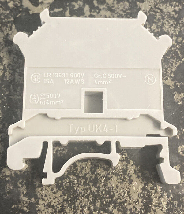 Phoenix Contact UK4-T Terminal Block 16A 500V UK4T