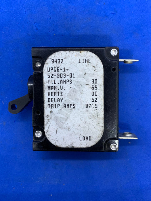 Airpax UPG6-1-52-303-01 Circuit Breaker