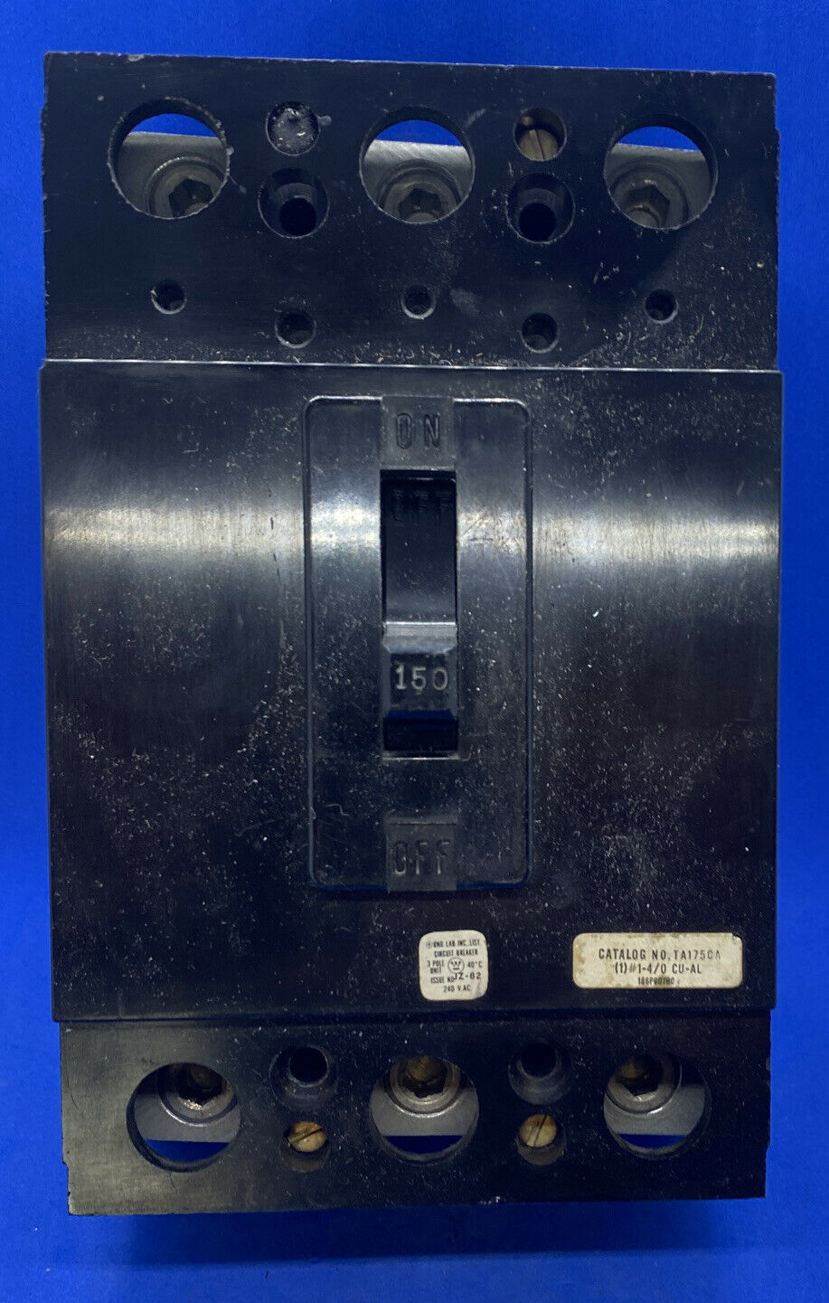 Cutler Hammer Ca3150 Breaker Ca3150