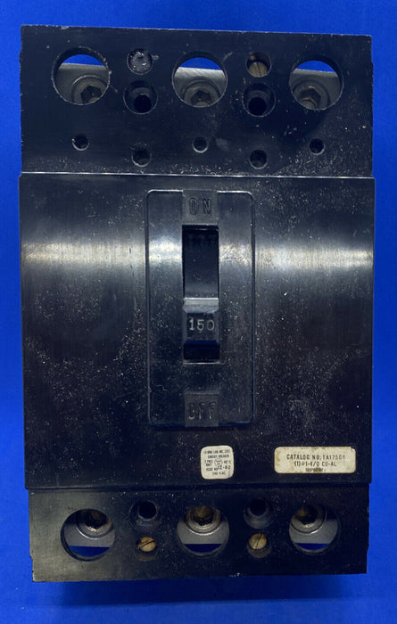 Cutler Hammer Ca3150 Breaker Ca3150