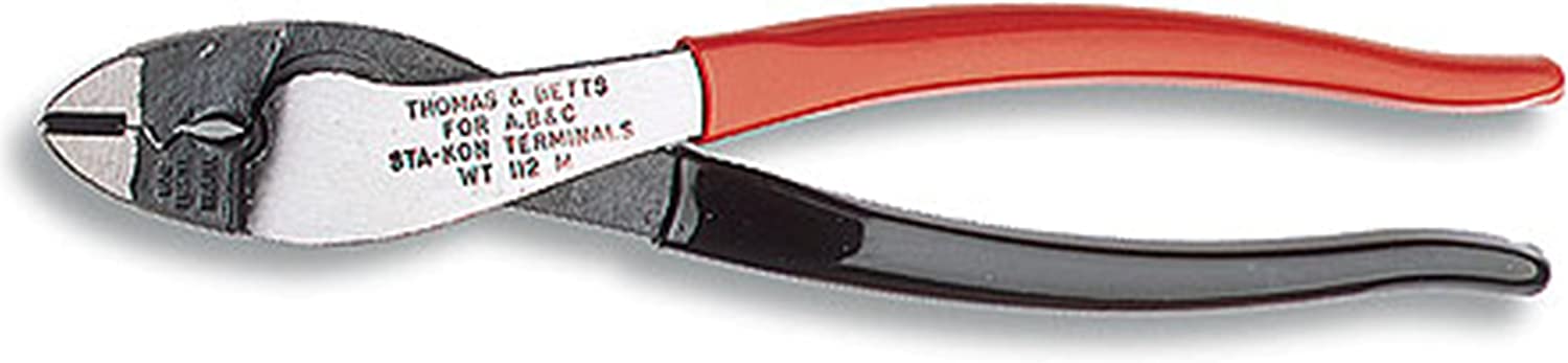 Thomas & Betts WT112M Plier-Type Tool for A B C Non-Insulated and RA RB RC Insulated Nylon and Vinyl Terminals and Splices