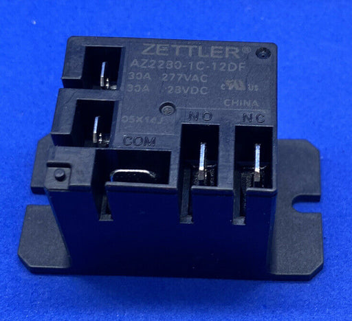 ZETTLER MINI POWER RELAY AZ2280-1C-12DF 30A 277VAC 28VDC -UNIVERSAL DC VOLT - EcoTech Solutions Inc.