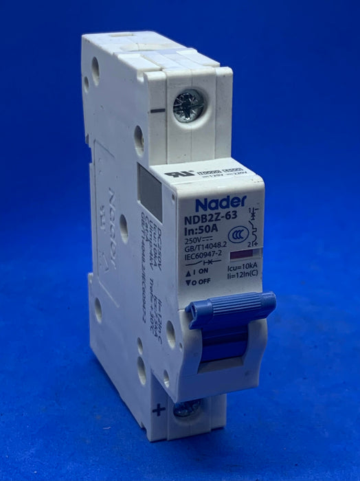 NADER NDB2Z-63 In:50A CIRCUIT BREAKER