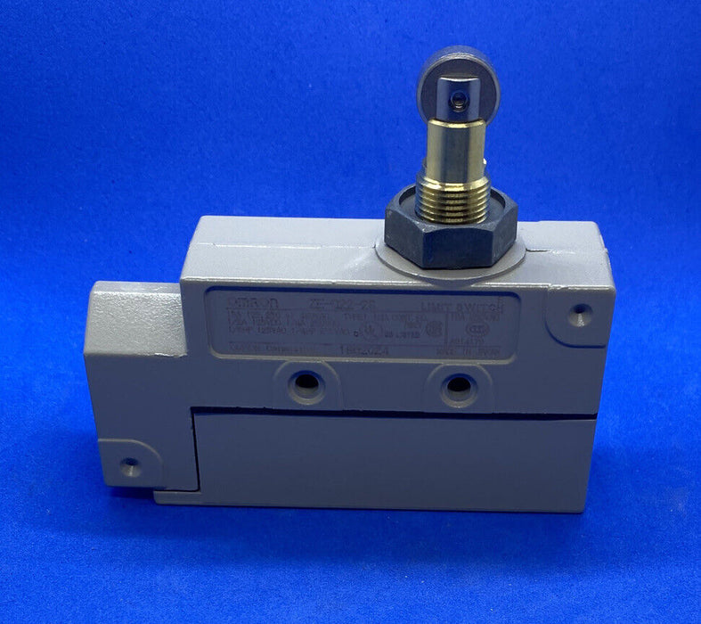 Omron Ze-Q22-2S Limit Switch, Plunger, Roller, Spdt, 15A @ 480V Ac