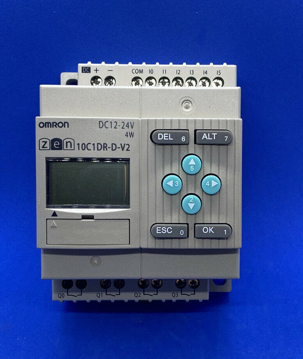 Omron Zen-10C1dr-D-V2 Programmable Relay,12-24Vdc