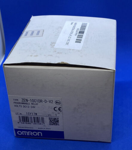 Omron Zen-10C1dr-D-V2 Programmable Relay,12-24Vdc