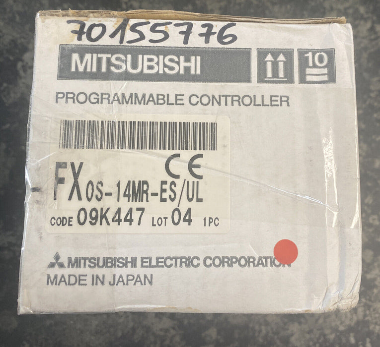 MITSUBISHI FX0S-14MR-ES/UL PROGRAMABLE CONTROLLER