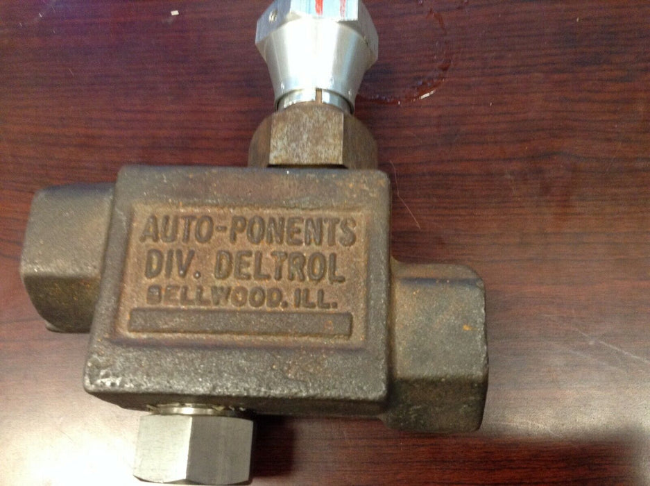 Deltrol Pneu-Trol Auto-Ponent 1" Flow Control Valve fks-t750-s