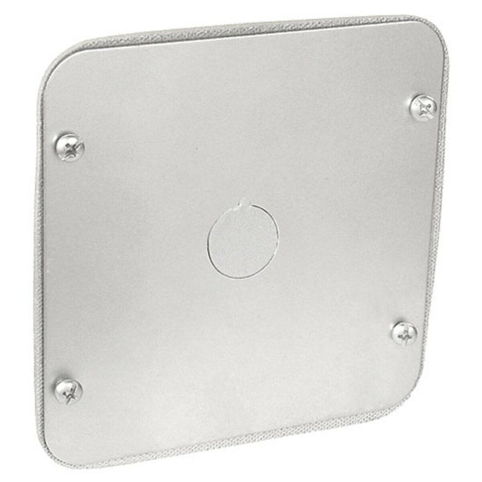 Stainless Steel 4-11/16 Gasketed Cover, 1/2 in. Knockout