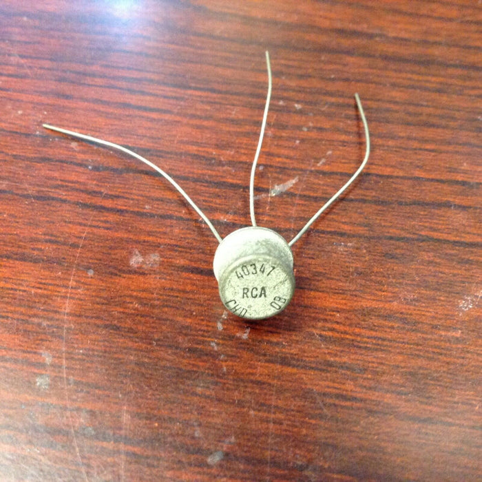 1 piece 40347, RCA, Trans GP BJT NPN 40V 450mA 3-Pin TO-39