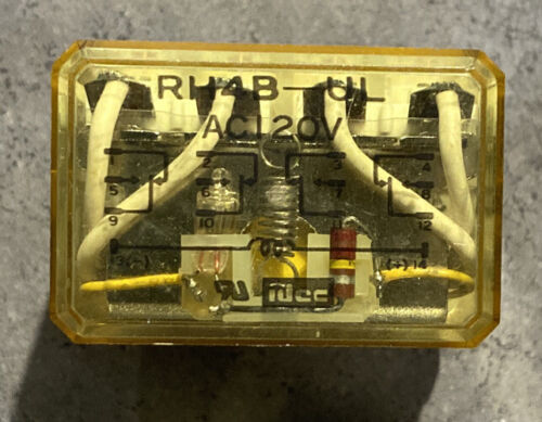 IDEC RH4B-UL GENERAL PURPOSE RELAY, AC120V 50/60Hz